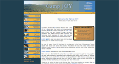 Desktop Screenshot of camp-joy.com