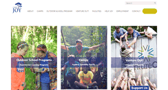 Desktop Screenshot of camp-joy.org